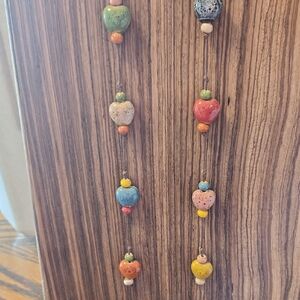 Colorful Heart Bead Necklace